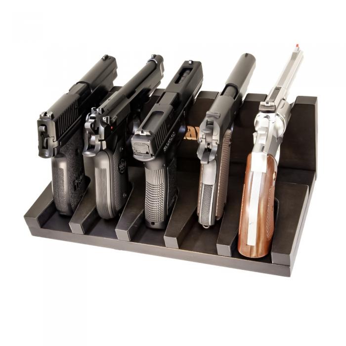 LayLax】木製ハンドガンスタンド(組み立て式)340-120DB – ROCK-et