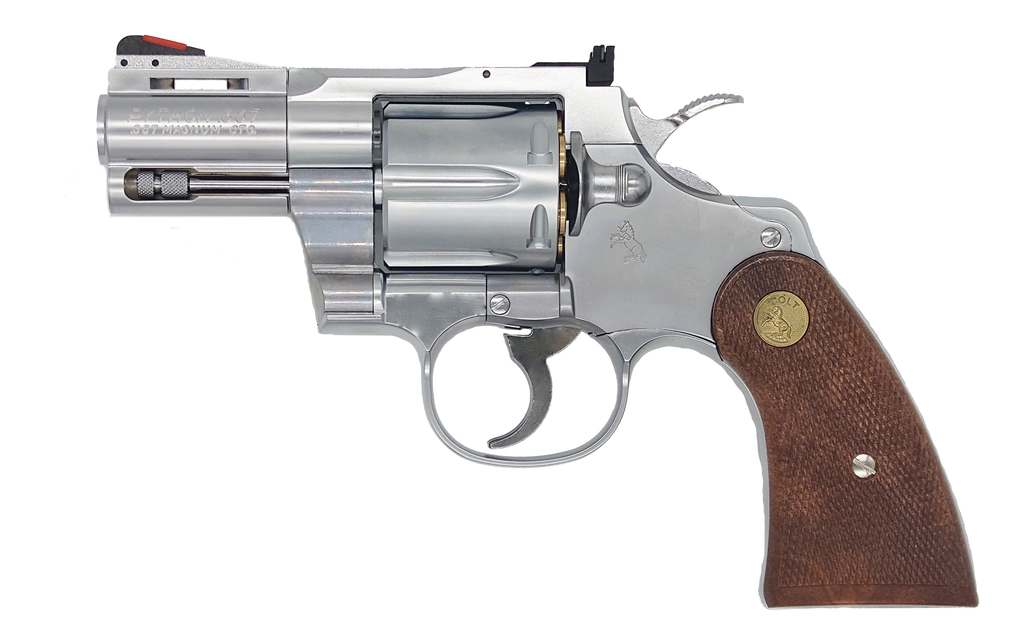 【タナカ】Colt Python .357Magnum 2.5inch “R-model” Stainless Finish モデルガン(2025年6月中旬新発売)