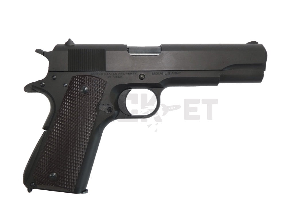 MULE/タニオコバ】GM-7.5 M1911A1 ミリタリーブラック トリプル