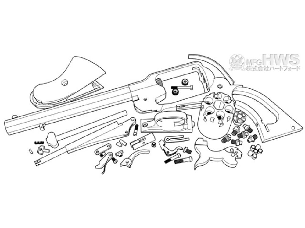 HWS】ニューモデルアーミー 標準モデル 2026 組立キット（2026年5月19