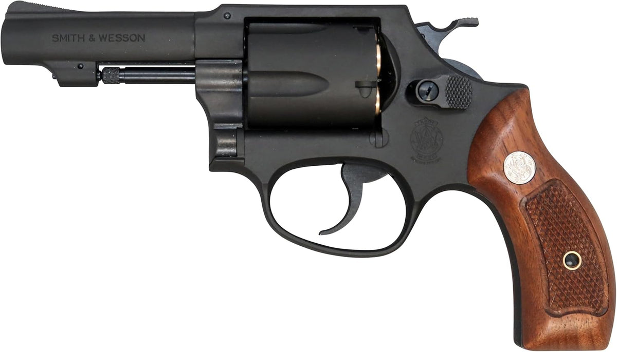 マルシン S&W M36 3インチ チーフスペシャル ガスリボルバー マルシン】S&W M36 3インチ 木製サービスグリップ 6mmBB Xカート