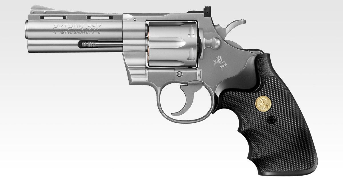 Tokyo Marui Colt Python .357 Magnum 4-inch Stainless Steel Air