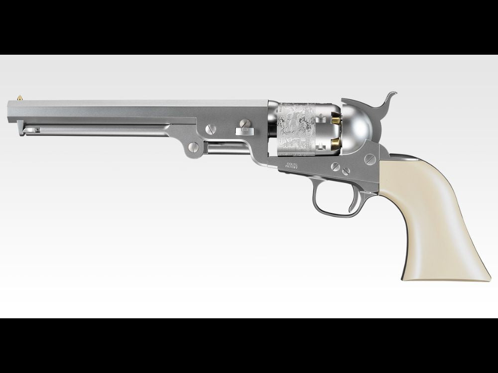東京マルイ】M1851 NAVY シルバーモデル 10才以上用 エアーリボルバー