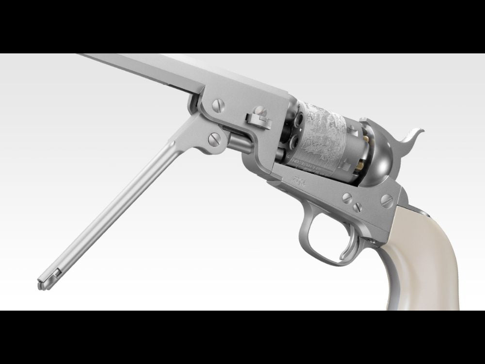 東京マルイ】M1851 NAVY シルバーモデル 10才以上用 エアーリボルバー