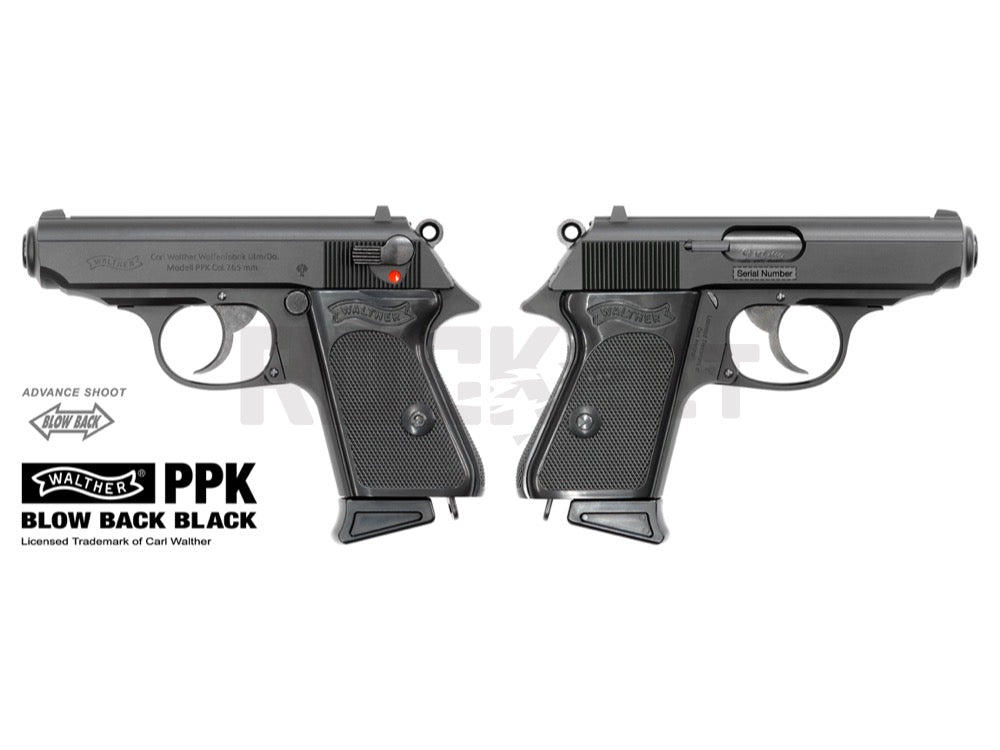 名作 【美品】マルゼン ワルサー PPK/S ガスブローバック トイガン 