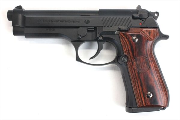 PANDORA ARMS Wood Grip for USM9/M9A1 with Smooth Logo (Brown