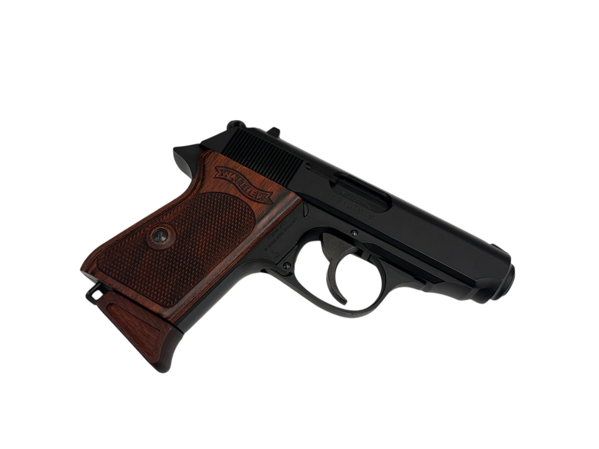 PANDORA ARMS】ウッドグリップ｜マルゼン製 ワルサーPPK｜チェッカー