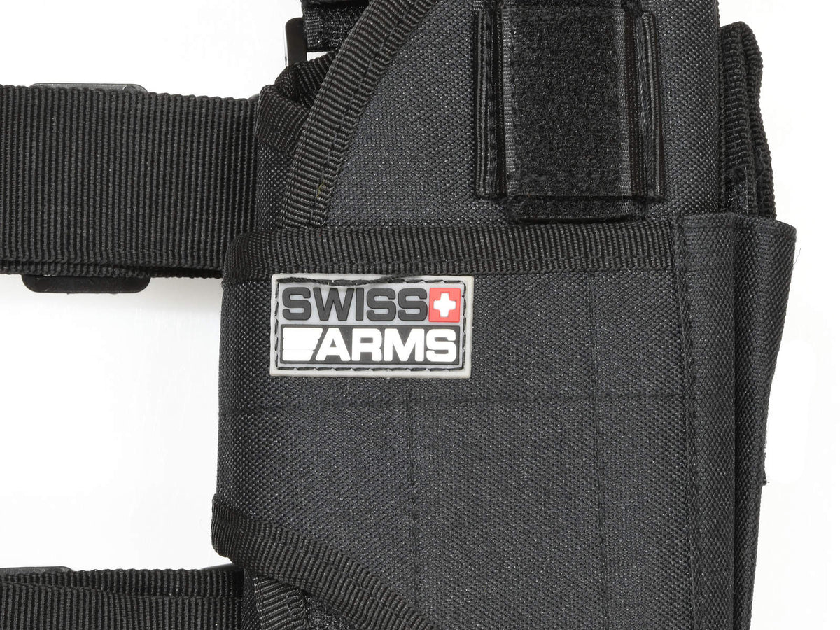 SwissArms】ユニバーサルレッグホルスター/Snake RightHand/Black