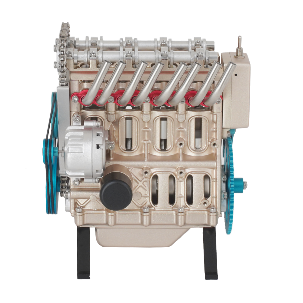 Fluke Forest】動く組み立て式エンジン模型/4気筒DOHCエンジン – ROCK-et