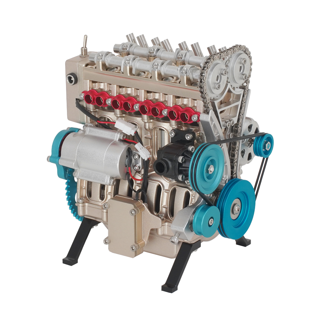 Fluke Forest】動く組み立て式エンジン模型/4気筒DOHCエンジン – ROCK-et