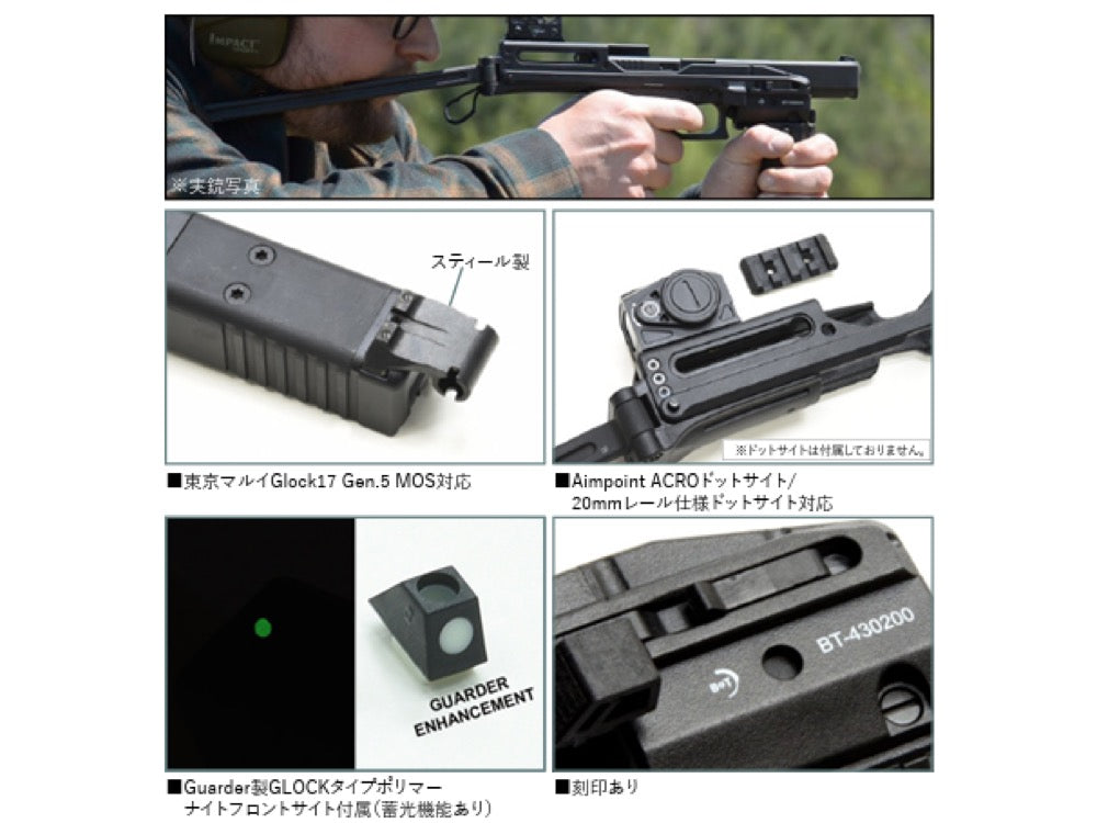 GUARDER】マルイG17G5用 BK B&T USW-G17コンバージョンキット（2025年9