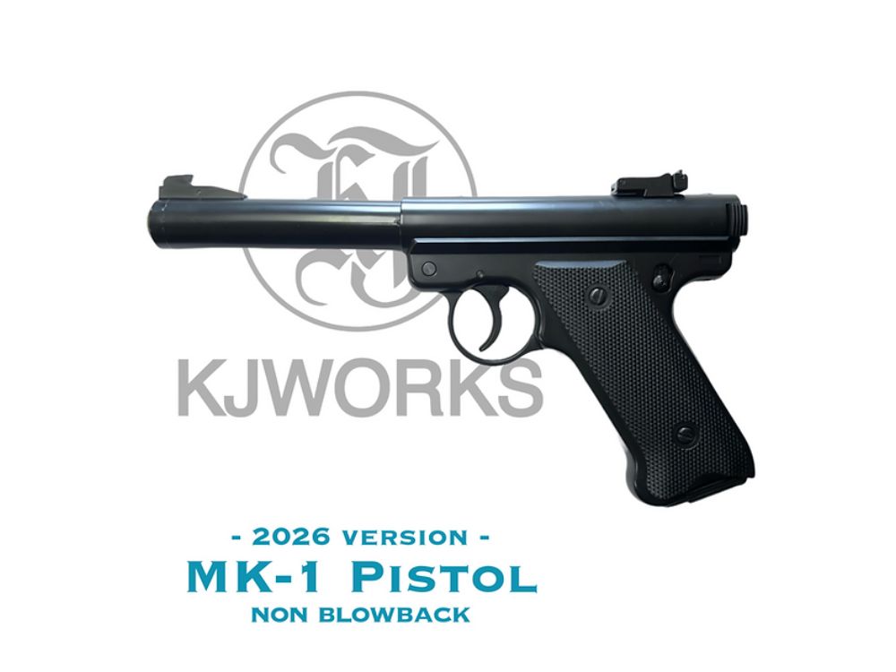 KJWORKS】MK-1 ピストル 固定ガスガン 2026アップデート仕様（2026年7 