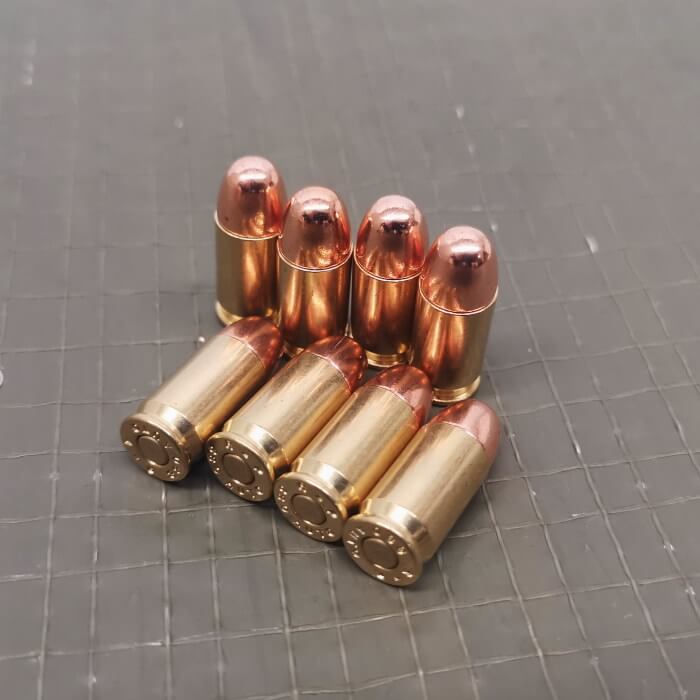 【RIGHT】リアルダミーカート 380AUTO フルメタル弾頭 8発入