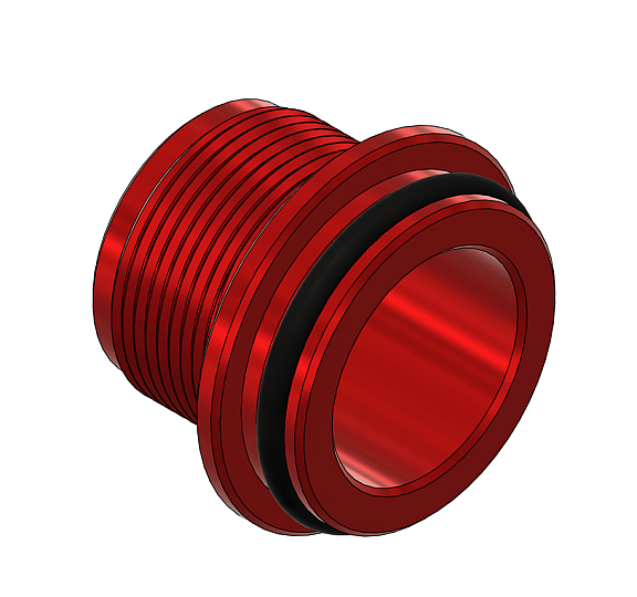 【RETRO ARMS】CNC adjustable nozzle shaft for Hop chamber AR15 ULTRA, diameter 11.2 mm
