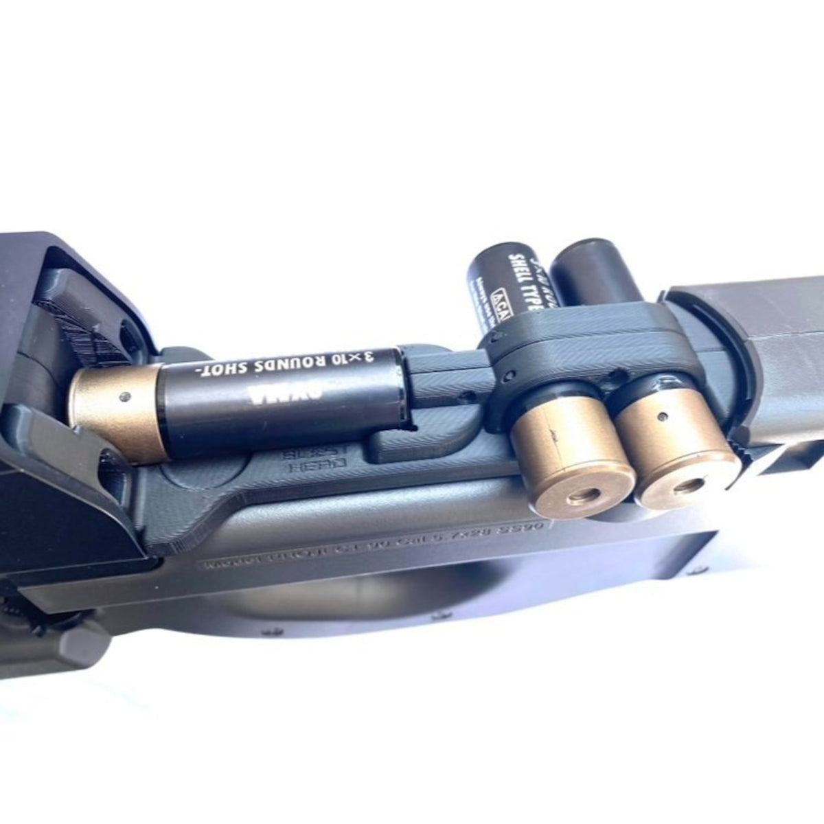 BURST-HEAD P90 シェルマグセット　P90カスタム BURST-HEADオリジナル P90専用シェルホルダー | BURST-HEAD