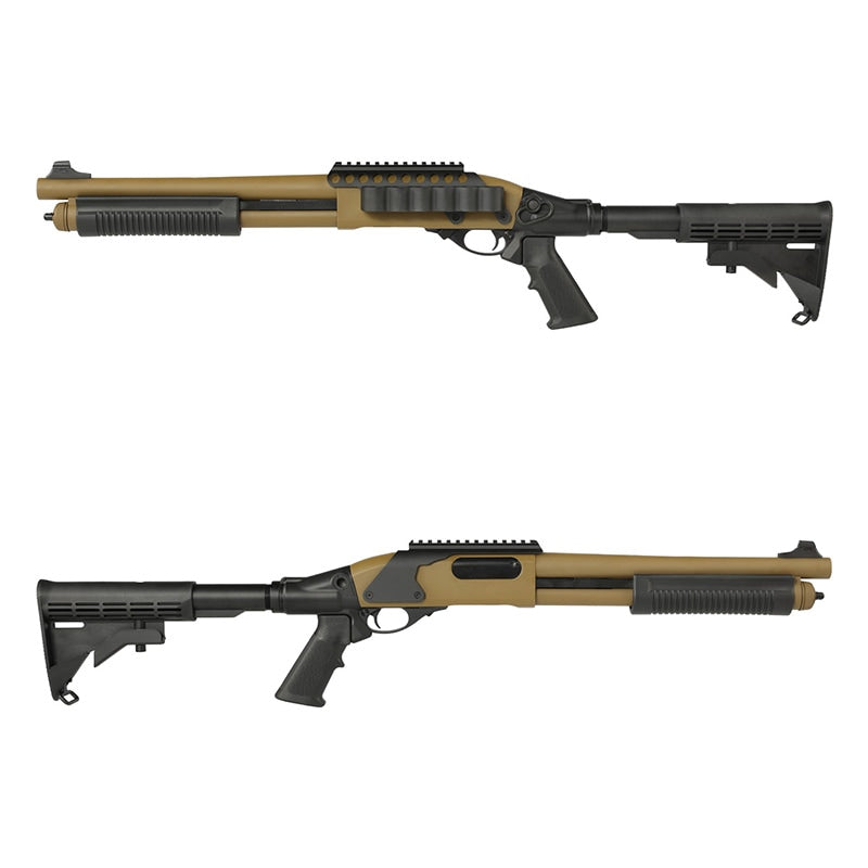 Golden Eagle】M870 ガスショットガン ショートモデル Tactical/Tan