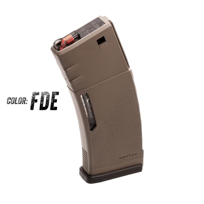 KRYTAC 電動M4用150連マガジン FDE 6本セット クライタック FDE KRYTAC M4 ポリマーマガジン 150連 LAYLAX
