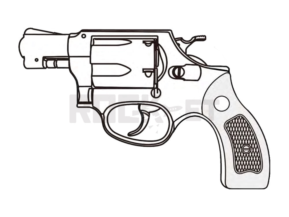 マルシン】S&W M60 2インチ シルバーABS 木製サービスグリップ