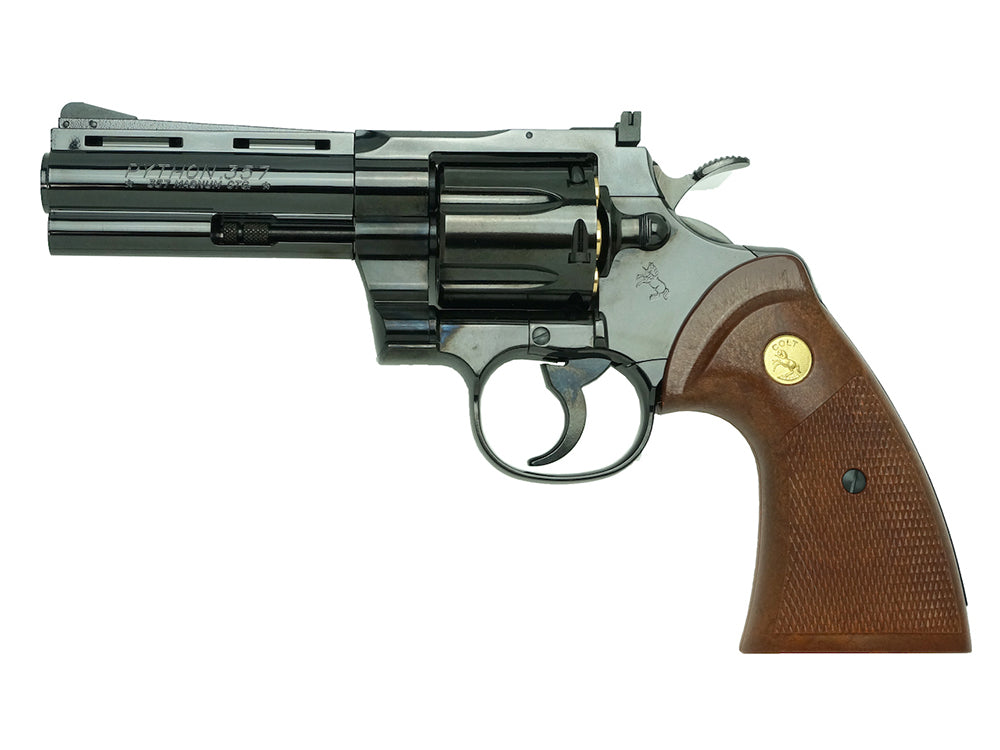 【타나카】 Colt Python .357 Magnum 4inch “R-model” 스틸 피니쉬 모델건
