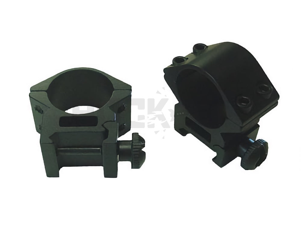 【HYUGA】マウントリング 1インチ径 高さ9mm 2個セット