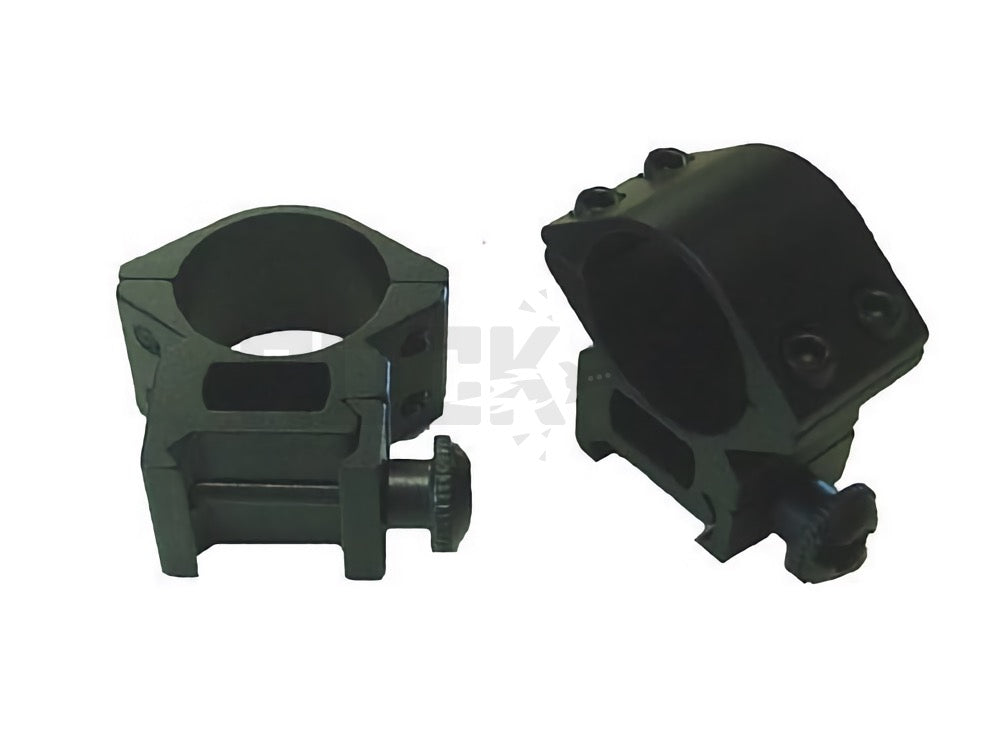 【HYUGA】マウントリング 1インチ径 高さ12mm 2個セット