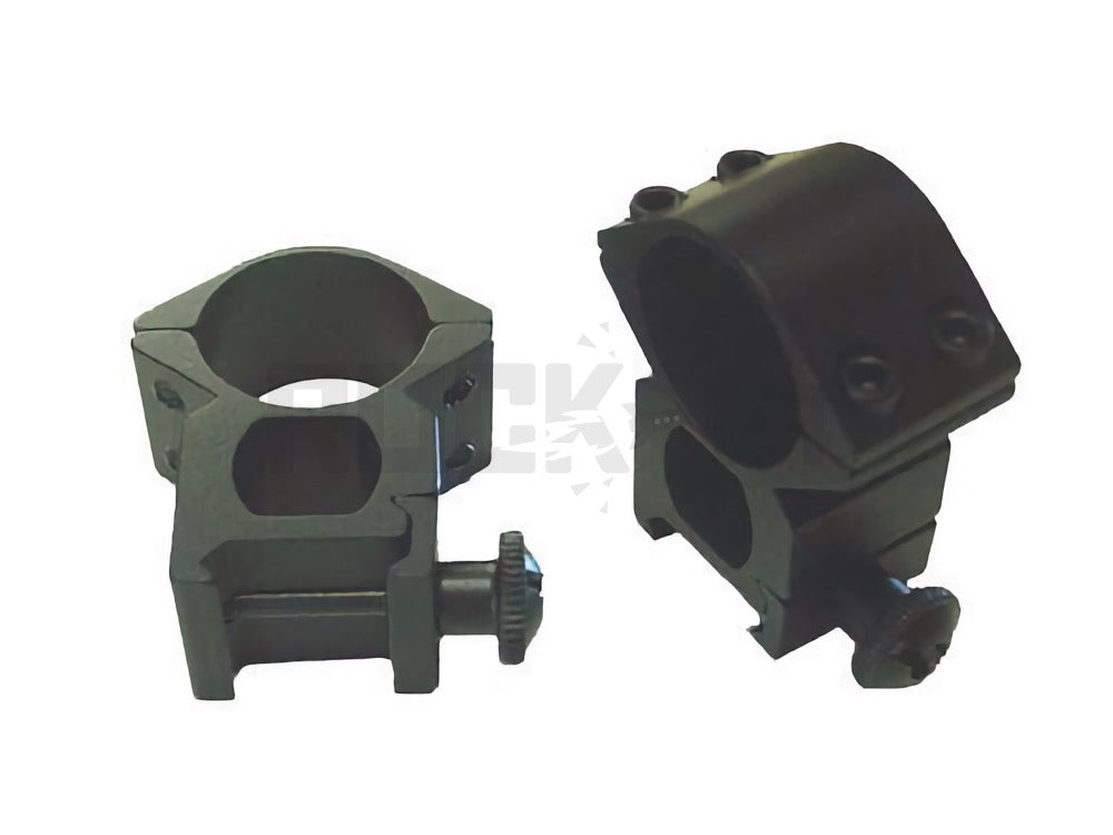 【HYUGA】マウントリング 1インチ径 高さ18mm 2個セット