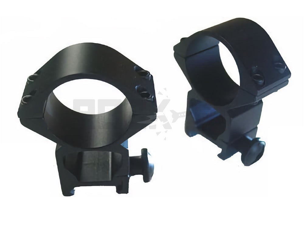 【HYUGA】マウントリング 30mm径 高さ20mm 2個セット