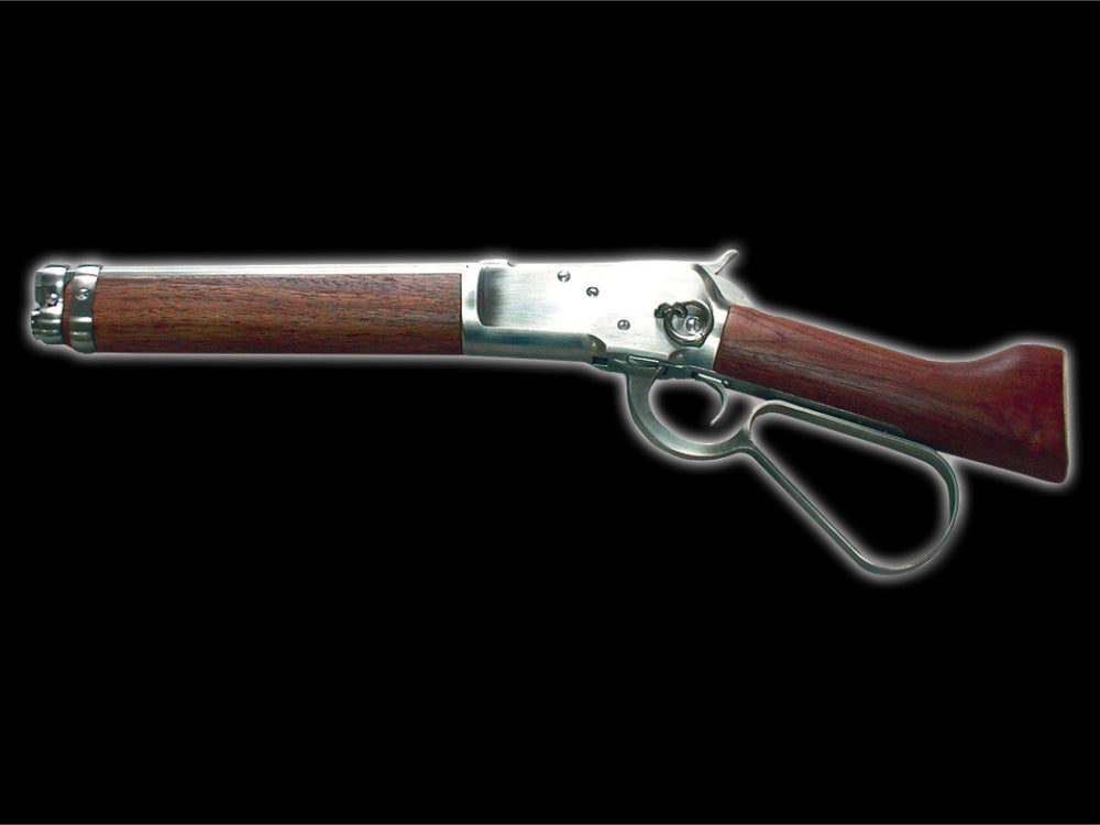 【マルシン】 ウィンチェスター M1892 ランダルカスタム シルバー ウォールナット/ブナストック 6mmBBガスレバーアクションライフル