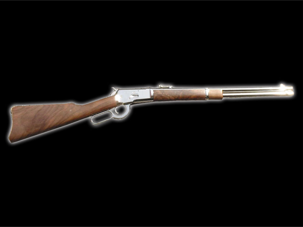 マルシン】 ウィンチェスター M1892 シルバー ウォールナット/ブナ