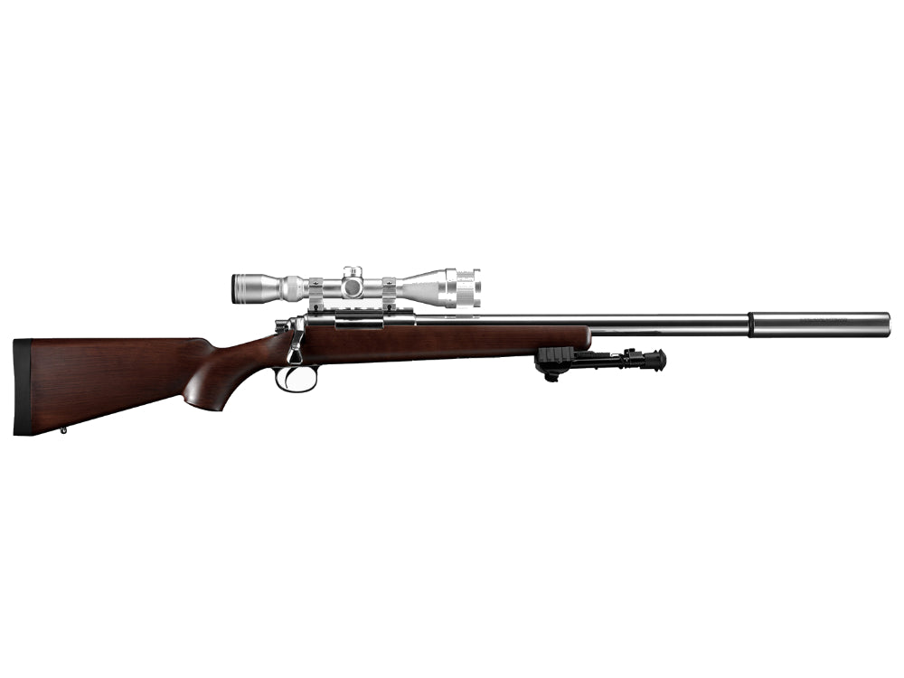 東京マルイ　VSR-10 プロハンターG　黒色木製ストックカスタム VSR-10 プロハンターG ブラックストック - ボルトアクション