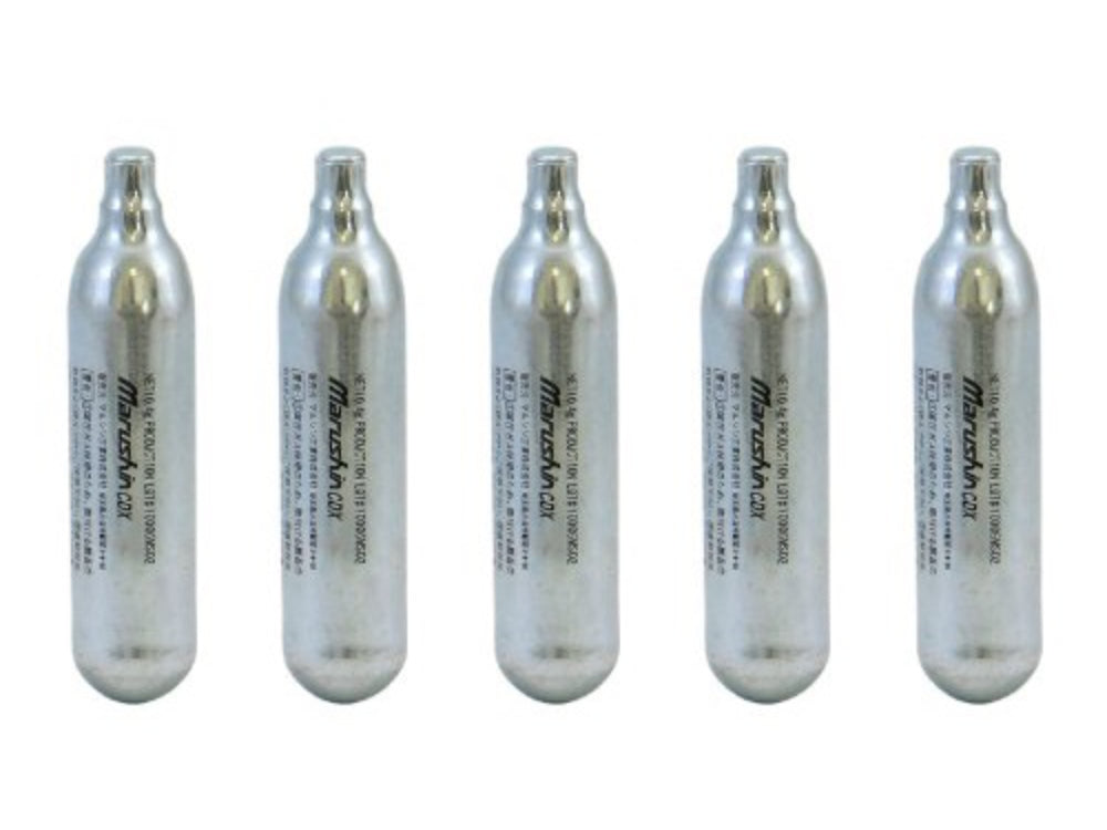 マルシン】CDXカートリッジ CO2ボンベ 12g 5本セット – ROCK-et