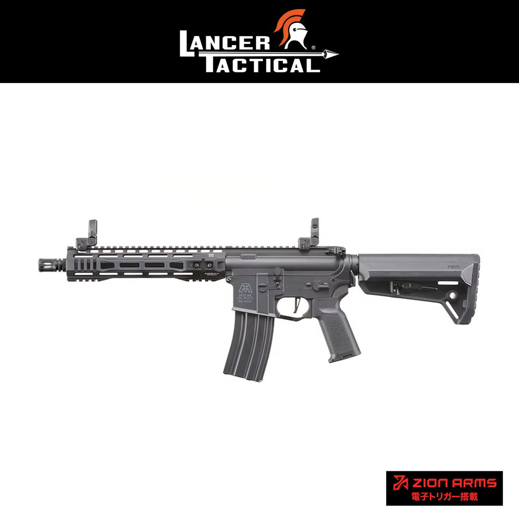 【Lancer Tactical】Gen 3 BG Defense Licensed Type-A SPR 10" Airsoft M4 AEG 電動ガン本体/対象年齢18歳以上（2026年1月発売予定・予約）