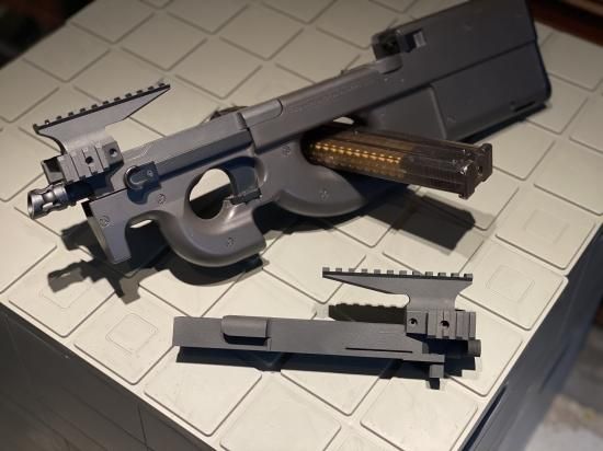 【x115xTAYLOR】도쿄 마루이 P90 시리즈용 프리시젼 컷 어퍼 리시버