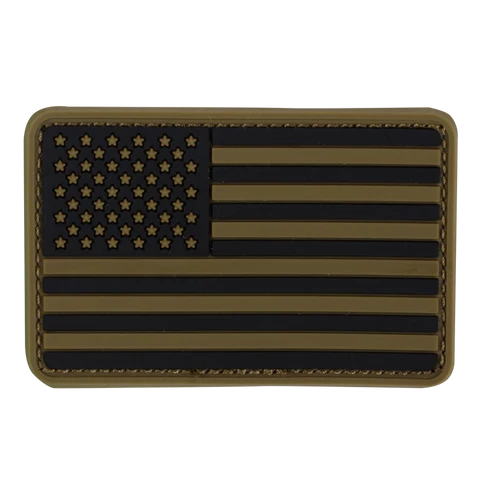 【CONDOR】US Flag PVC Patch - 181004