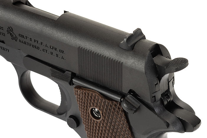 【美品】BATON TANIO-KOBA M1911A1 CO2GBB ガス銃 BATON : Guns & Bikes:【セラコート】 M1911A1 CO2GBB Limited 4