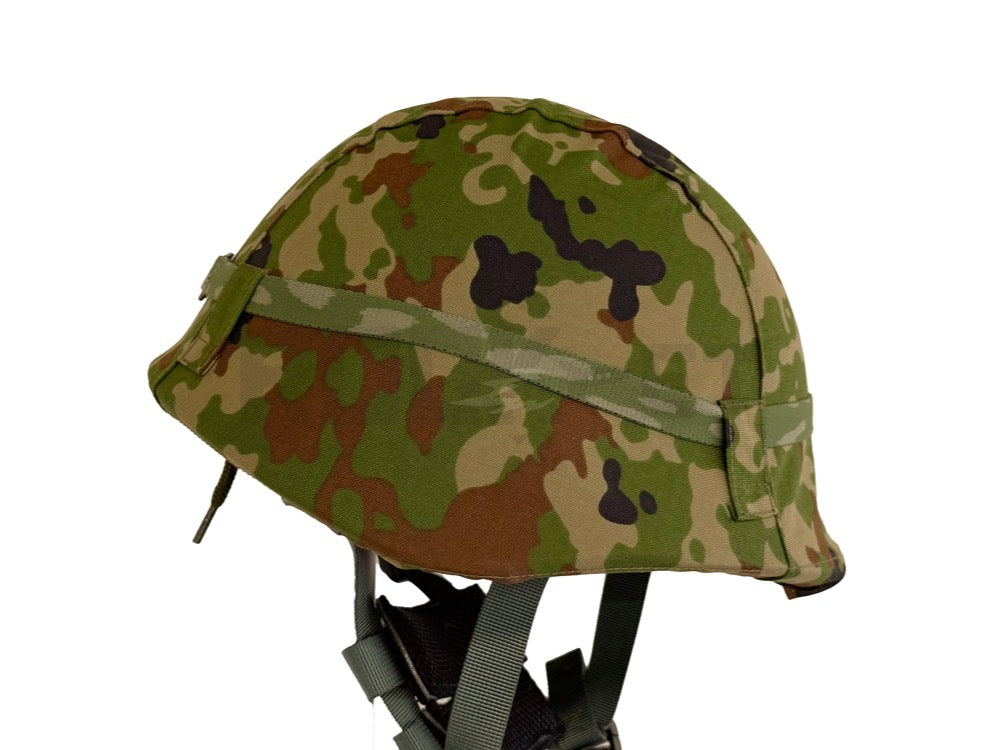 陸自迷彩 鉄帽レプ 鉄鉢　メッシュパッド付き 楽天市場】【在庫処分】陸上自衛隊 旧迷彩 八八式鉄帽用カバー