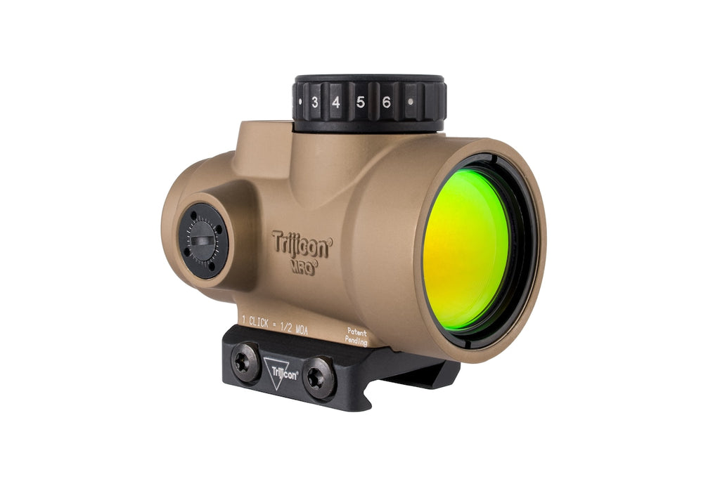 【Trijicon】MRO SD 1x25 Dot Sight Coyote Brown , Low Mount
