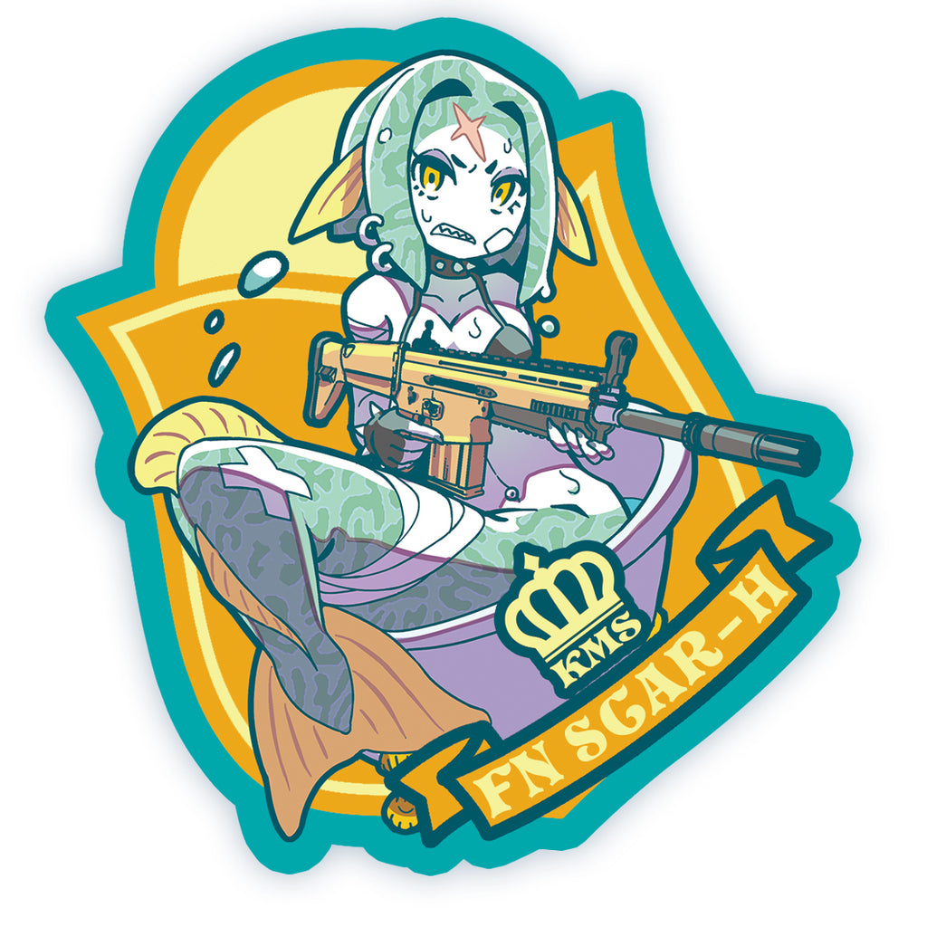 [King's Melon Soda] KMS FN SCAR-H x Tara Sticker