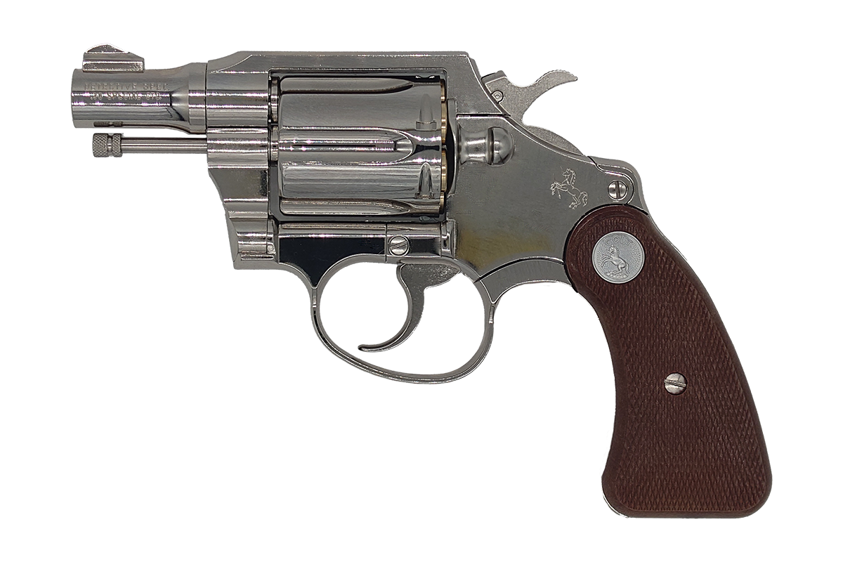 タナカ】Colt Detective Special 2inch “R-model” Nickel Finish