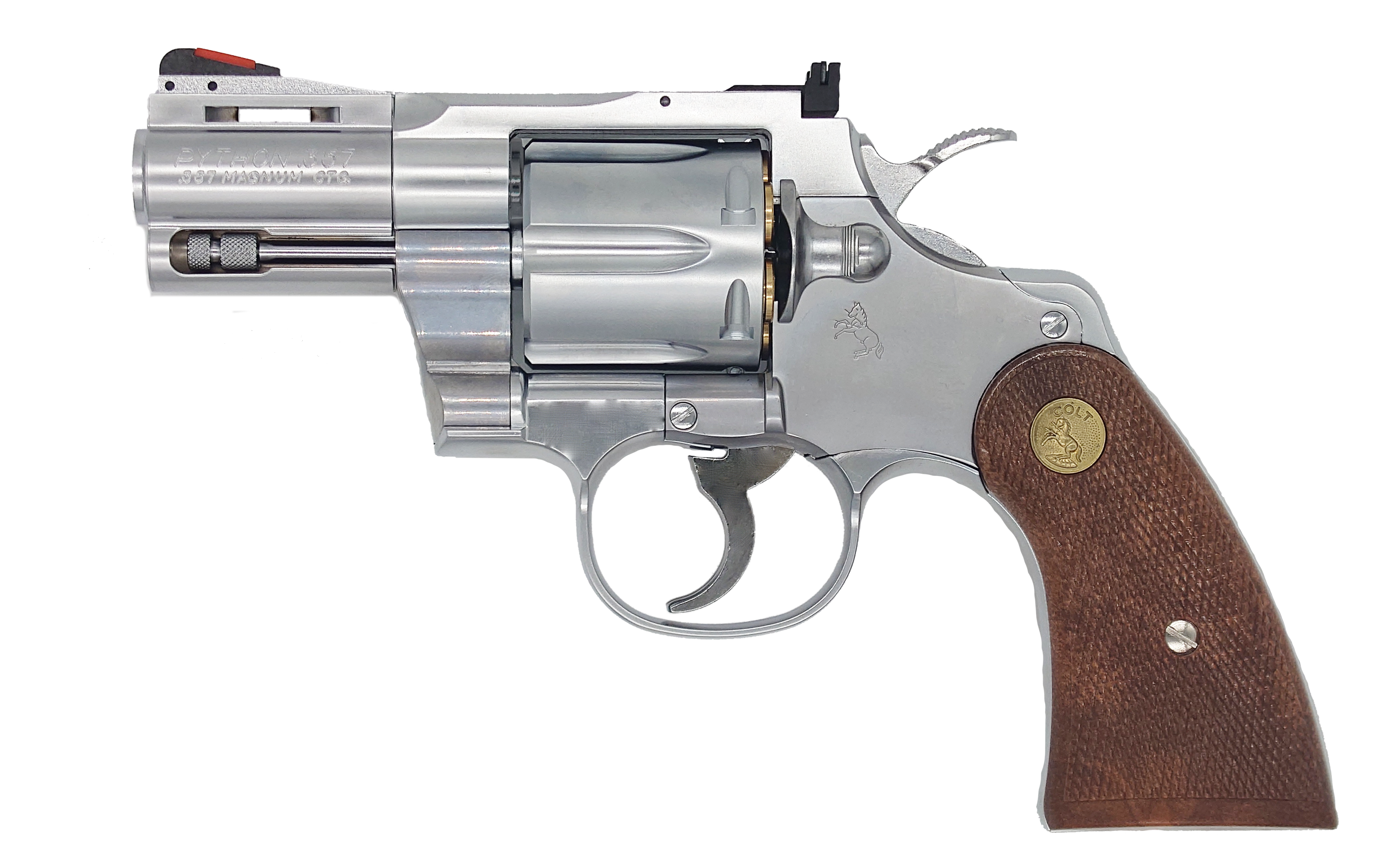 タナカ】Colt Python .357Magnum 2.5inch “R-model” Stainless Finish