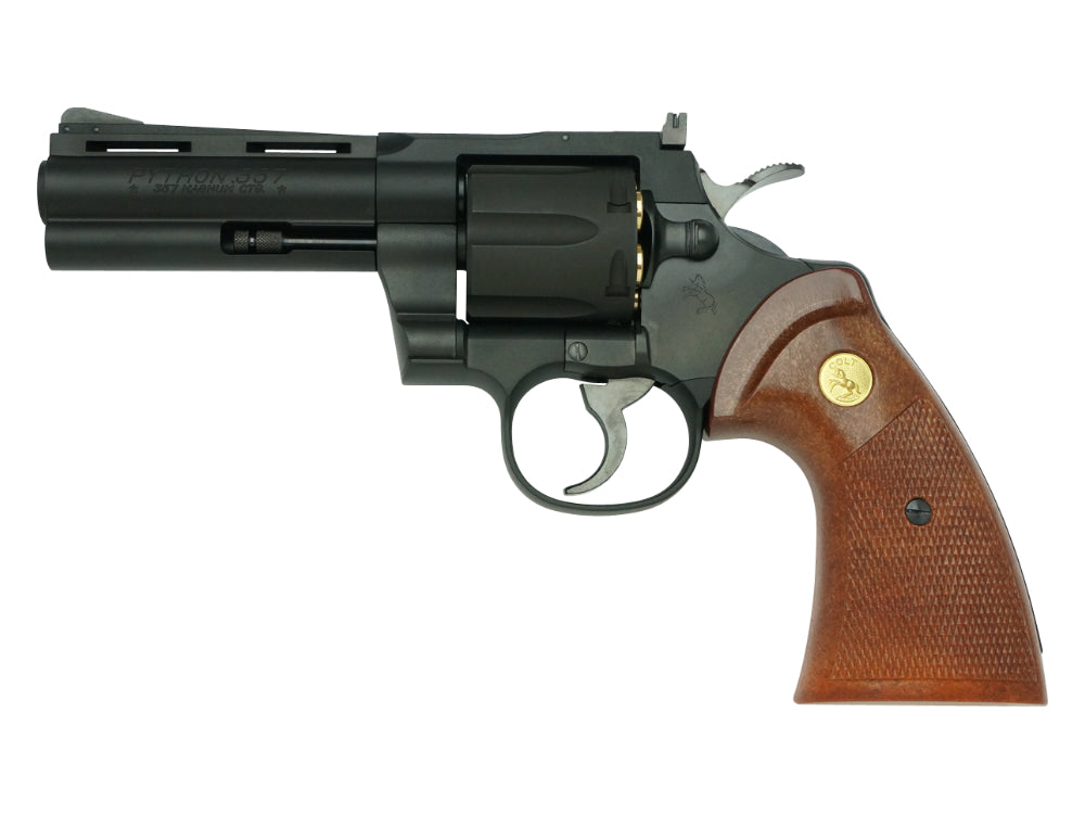 【タナカ】 Colt Python .357Magnum 4inch “R-model”  HW モデルガン（2025年11月11日再販・予約）
