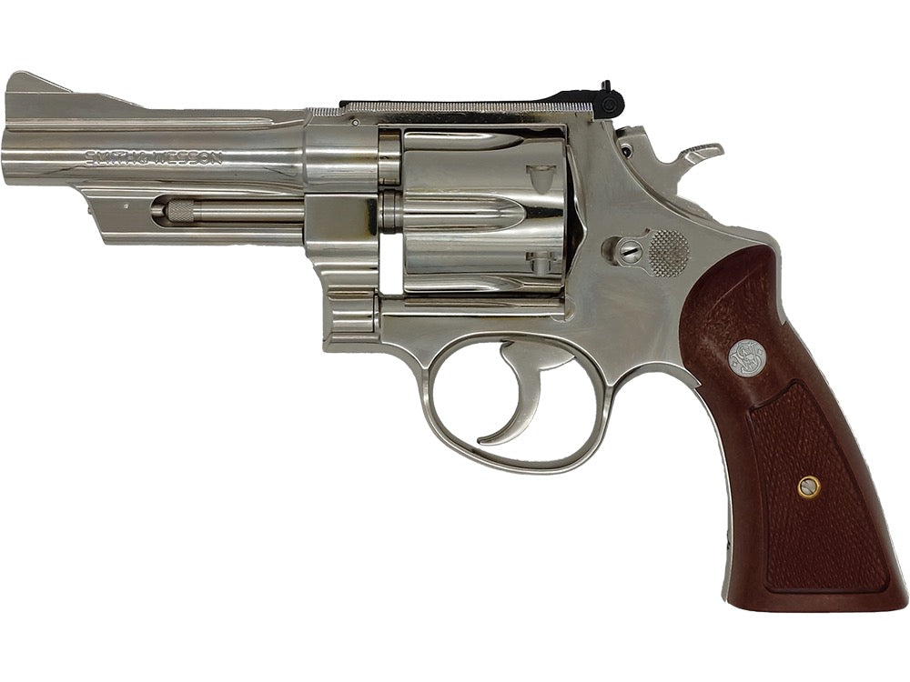 【タナカ】S&W M27 “The .357 Magnum” 4 inch Nickel Finish  モデルガン （2026年1月15日新発売・予約）