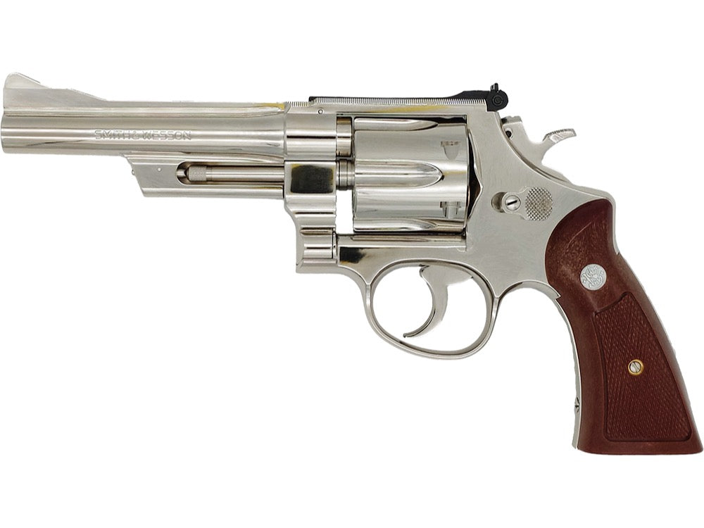 【タナカ】S&W M27 “The .357 Magnum” 5 inch Nickel Finish モデルガン（2026年2月10日新発売・予約）