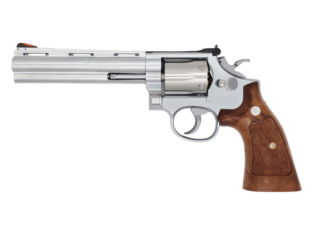【タナカ】SMOLT Revolver 6inch Stainless Finish Ver.3 Square butt ガスガン（2026年3月10日新発売・予約）