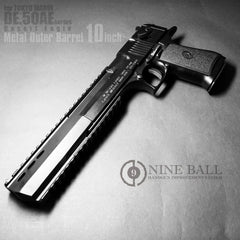 LayLax】東京マルイ DE.50AE用 メタルアウターバレル 10inch