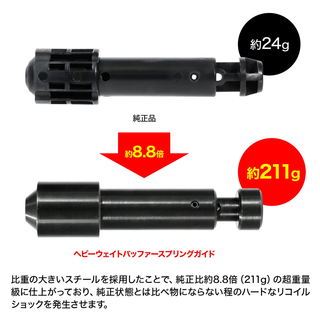 LayLax】東京マルイ M4A1 MWS ヘビーウェイトバッファースプリング