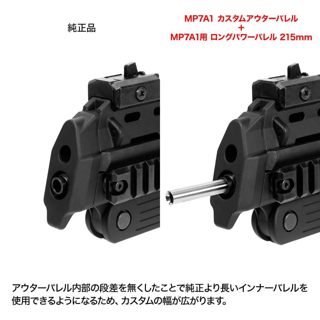 MP7A1エクステンションバレル(LayLax) l-direct_mp7exframe
