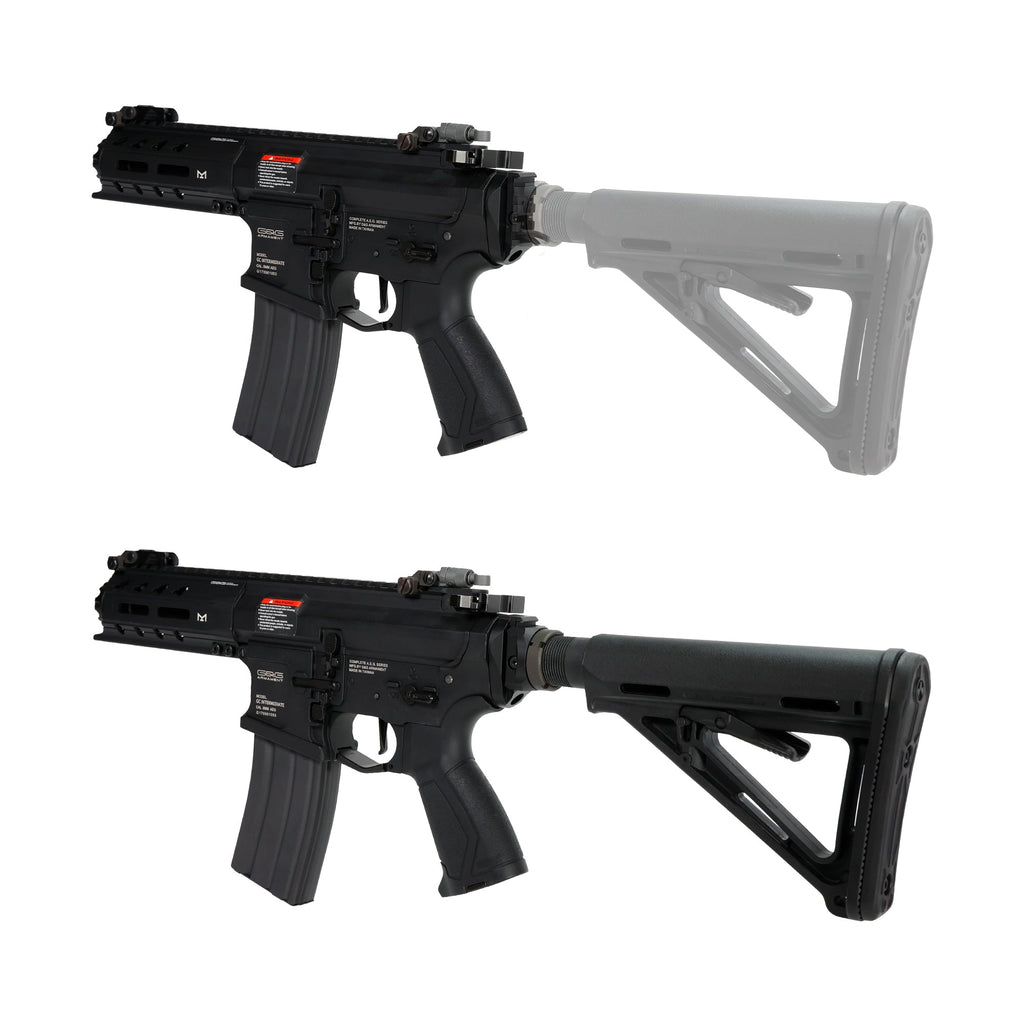 LayLax】スタンダードM4用 2wayピカティニーリアストックベース（2025