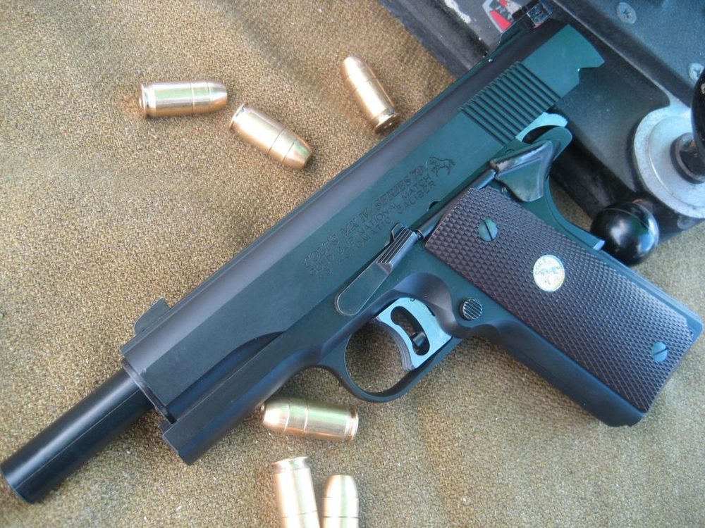 CAW】Colt National Match Series'70 MGCリバイバル モデルガン HW