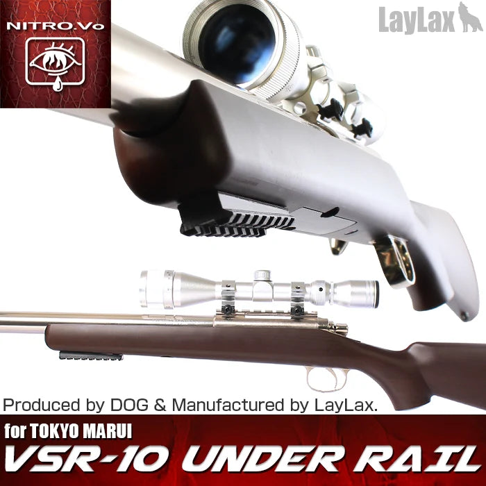 【LayLax】NITRO.Vo VSR-10 アンダーレイル